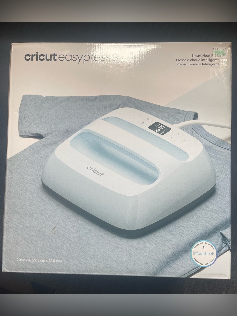 Cricut EasyPress 3 Compact Heat Press
